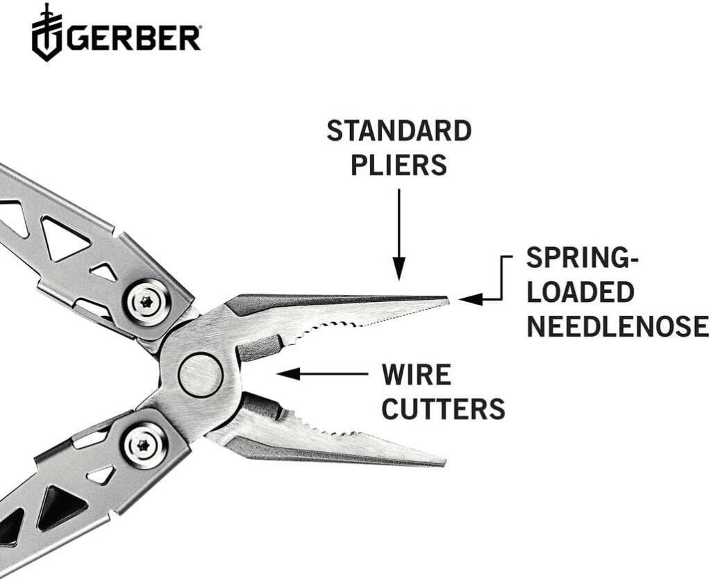 Gerber Gear Suspension-NXT 15-in-1 Multi-Tool Pocket Knife Set - EDC Gear and Equipment Multi-Tool with Pocket Clip - Stainless Steel